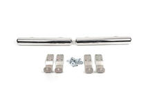 Mercedes Sprinter W901/902/903/904/905 1995–2006 Tubos laterales detras de la rueda trasera (2 uds, acero inoxidable) Batalla Larga foto 1