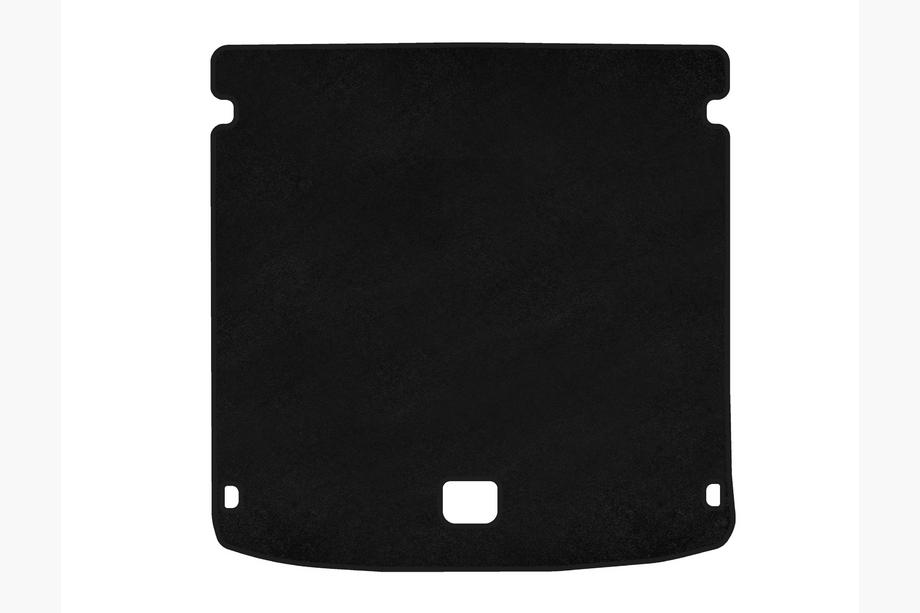 Audi A4 B7 2004-2008 Alfombrilla textil de maletero Premium V-1 (Avant, Negro) Image