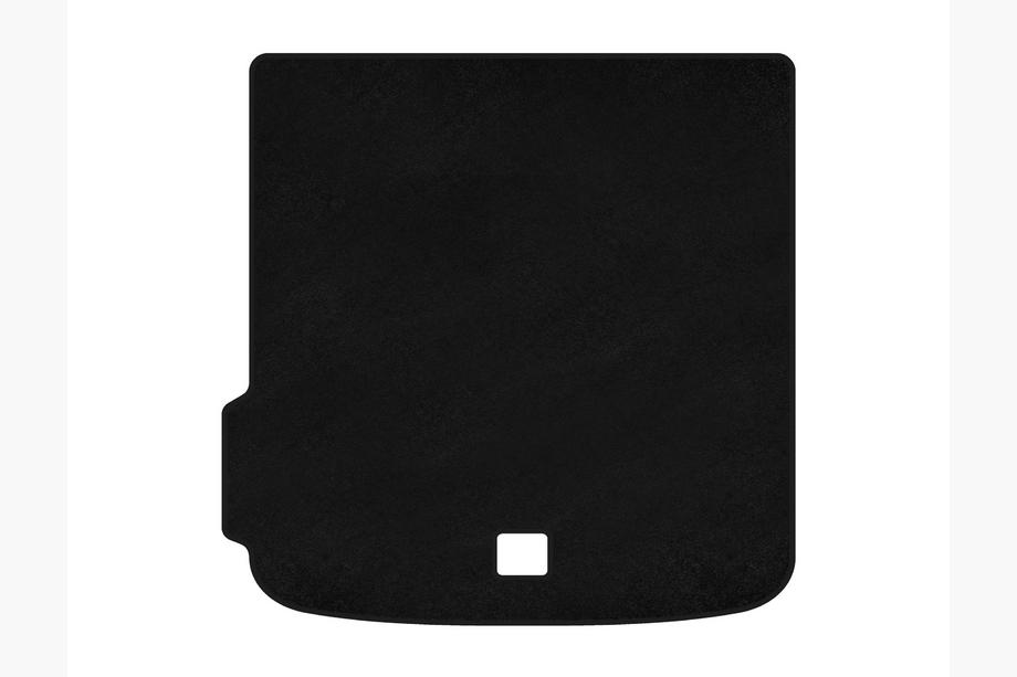 Audi A4 B9 2015-2024 Alfombrilla textil de maletero Premium V-1 (Avant, Negro) Image