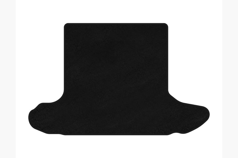 BMW 3 Series E46 1998-2006 Alfombrilla de maletero textil Premium (HB, Negro) Image
