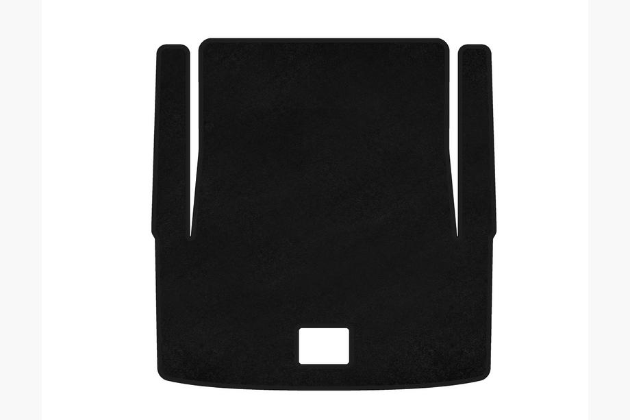 BMW 3 Series E90/E91 2005-2011 Alfombrilla de maletero textil Premium V-1 (Para E90, Negro) Foto 1