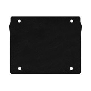 Alfombrilla de maletero textil Premium (5 plazas/Base corta, Negro)