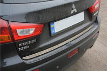 Mitsubishi ASX 2010-2023 Moldura maletero acero inoxidable foto 4