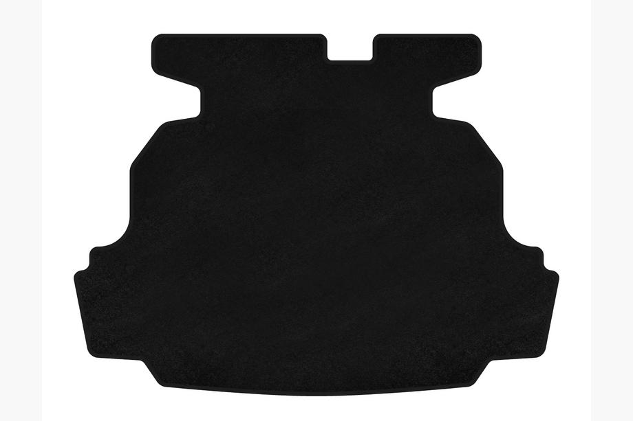 Geely Emgrand EC7 2009- Alfombrilla de maletero textil Premium (SD, Negro) Image