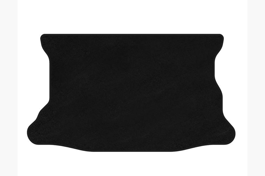 Honda FIT/Jazz 2002-2008 Alfombrilla de maletero textil Premium (2001-2008, HB, Negro) Image