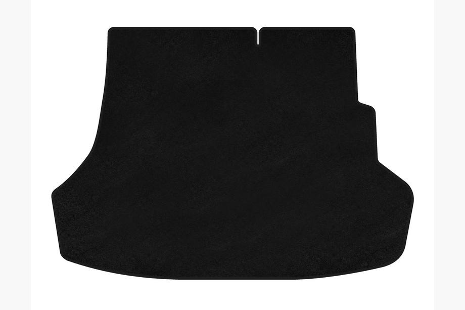 Hyundai Accent 2011-2017 Alfombrilla de maletero textil Premium (2010-2017, SD, Negro) Image