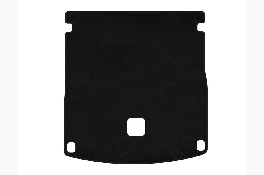 Hyundai I-40 2011-2019 Alfombrilla de maletero textil Premium (2011-2015, SW, Negro) Image