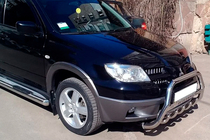 Mitsubishi Outlander 2001-2006 Defensa Delantera WT004 (Acero Inoxidable) foto 4