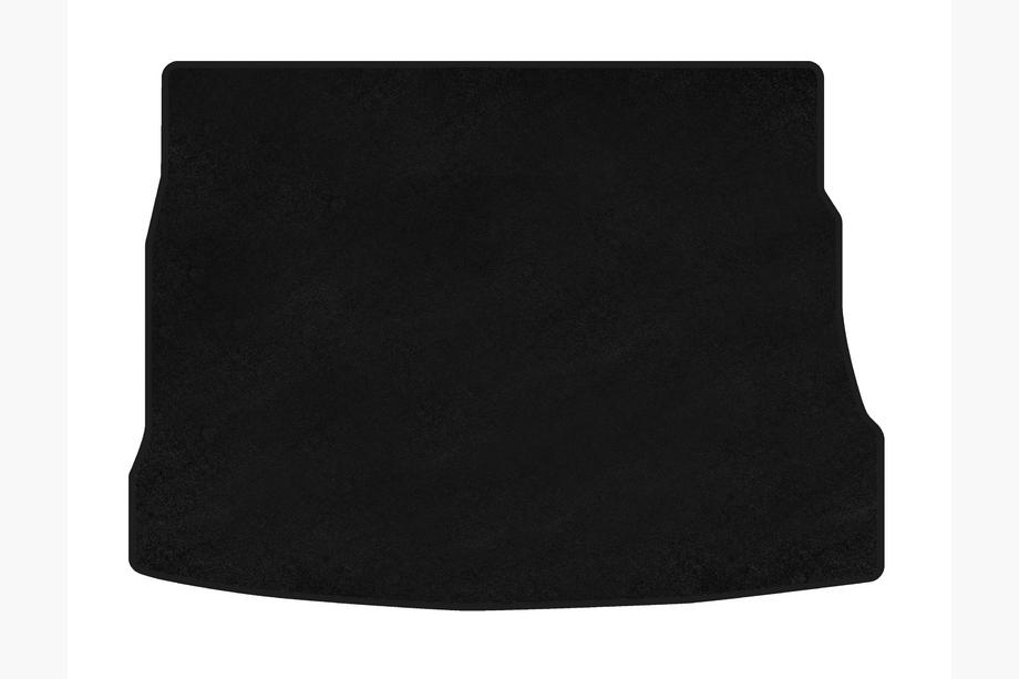 Kia Ceed 2007-2012 Alfombrilla de maletero textil Premium (2009-2012, HB, Negro) Image