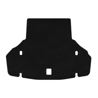 Alfombrilla de maletero textil Premium (2007-2009, SD, 2WD, USA, Negro)