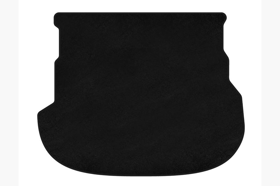 Mazda 6 2003-2008 Alfombrilla de maletero textil Premium (HB, Negro) Image
