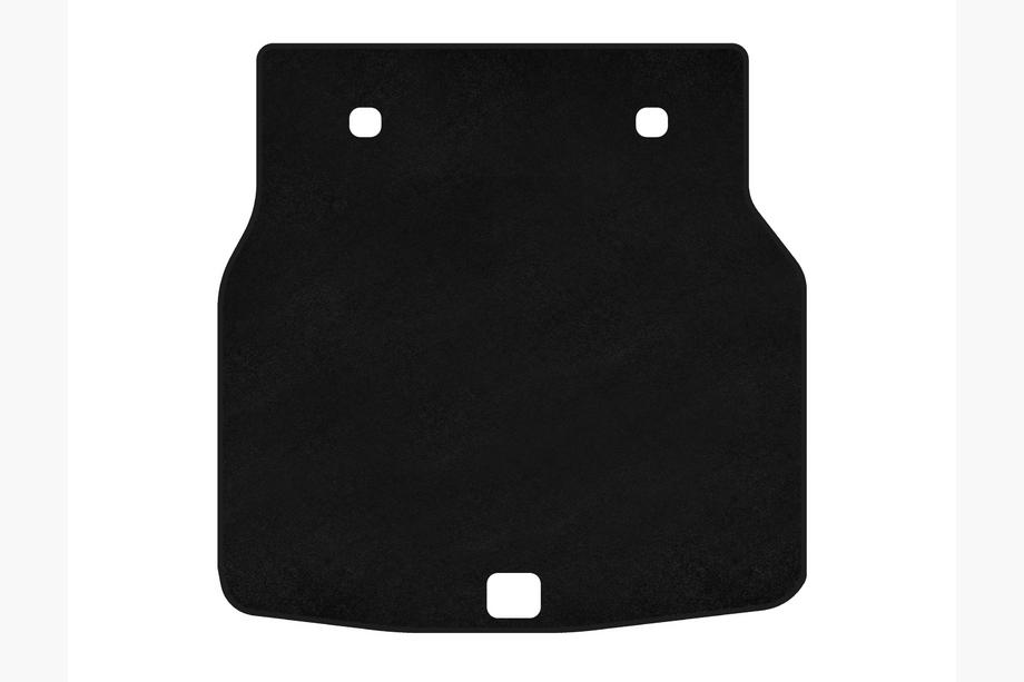 Mercedes C-class W203 2000-2007 Alfombrilla de maletero textil Premium (2001-2004, Negro) Foto 1