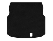 Mercedes C-class W204 2007-2015 Alfombrilla de maletero textil Premium (Coupé, Negro) foto 1