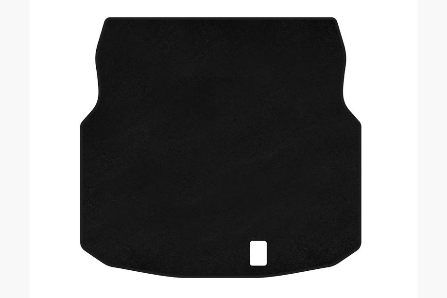 Mercedes C-class W204 2007-2015 Alfombrilla de maletero textil Premium (Coupé, Negro) Image