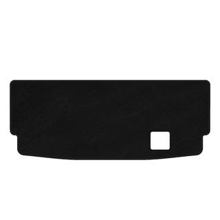 Alfombrilla de maletero textil Premium (7 plazas con la 3ª fila abatida, Negro)
