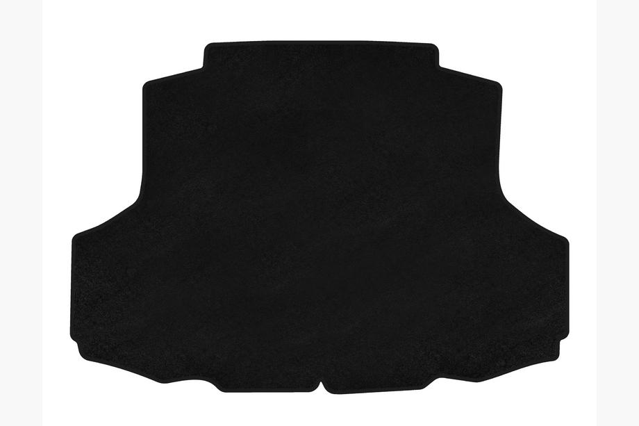 Mitsubishi Lancer 9 2004-2008 Alfombrilla de maletero textil Premium (SD, Negro) Image