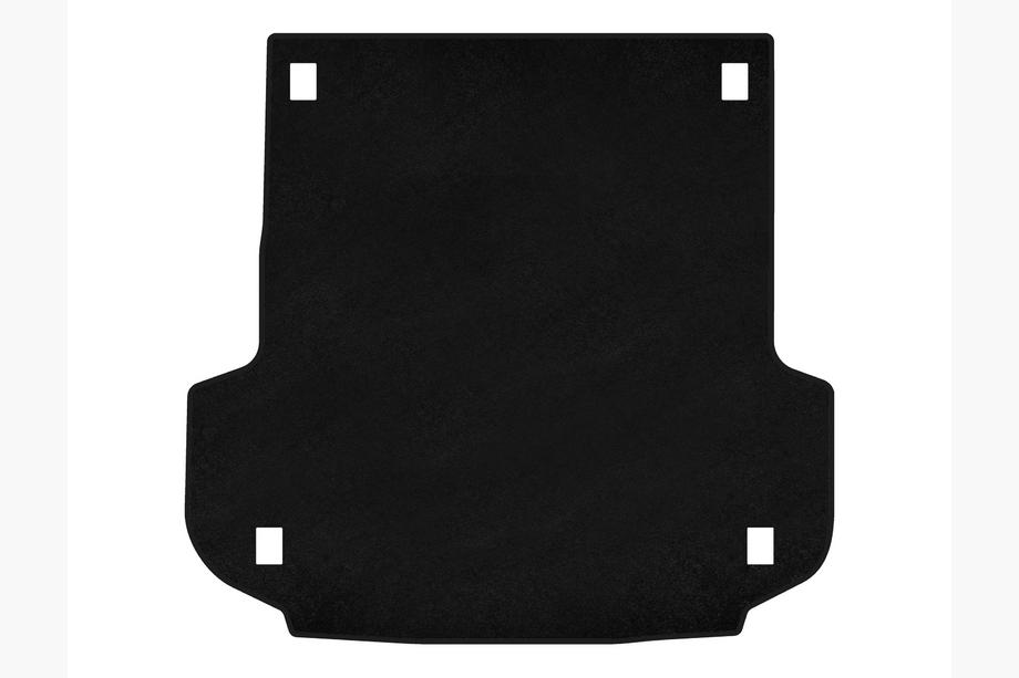 Mitsubishi Pajero Sport 2015- Alfombrilla de maletero textil Premium (Negro) Foto 1