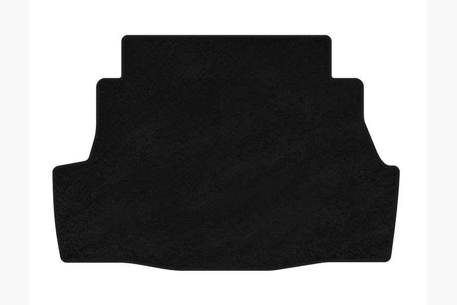 Nissan Almera B10 Classic 2006-2012 Alfombrilla de maletero textil Premium (SD, Negro) Image