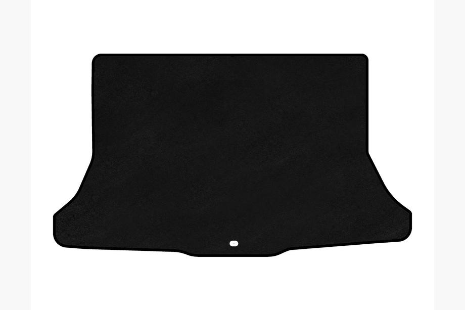 Nissan Tiida 2004-2011 Alfombrilla de maletero textil Premium (HB, Negro) Image