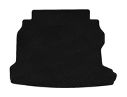 Opel Astra G classic 1998-2012 Alfombrilla de maletero textil Premium (Coupé, Negro) foto 1