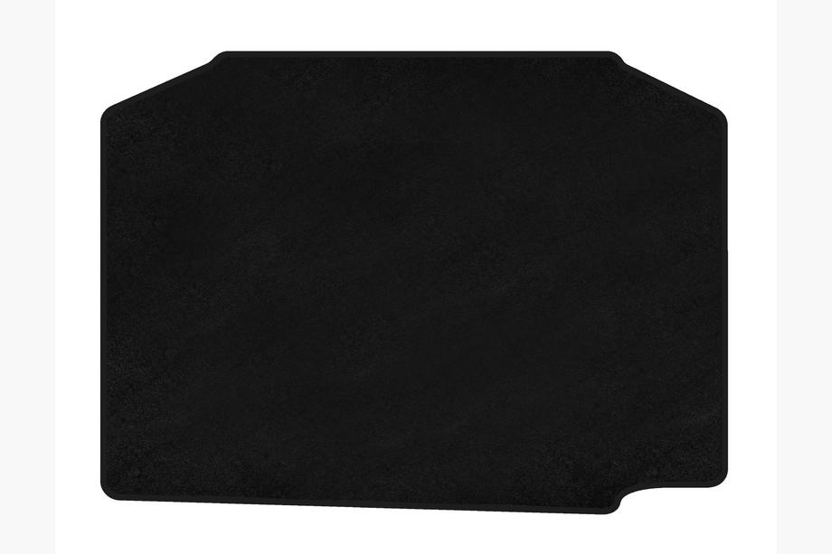 Skoda Fabia 2007-2014 Alfombrilla de maletero textil Premium (HB, Negro) Image