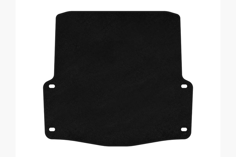 Skoda Octavia II A5 2010-2013 Alfombrilla de maletero textil Premium (SW, Negro) Image