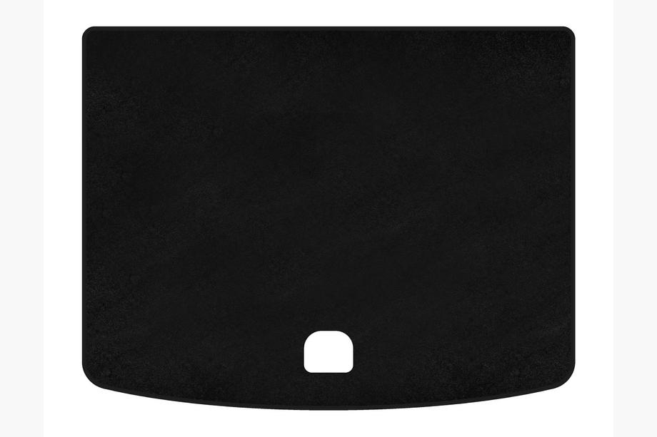 SsangYong Kyron 2005-2014 Alfombrilla de maletero textil Premium (Negro) Image