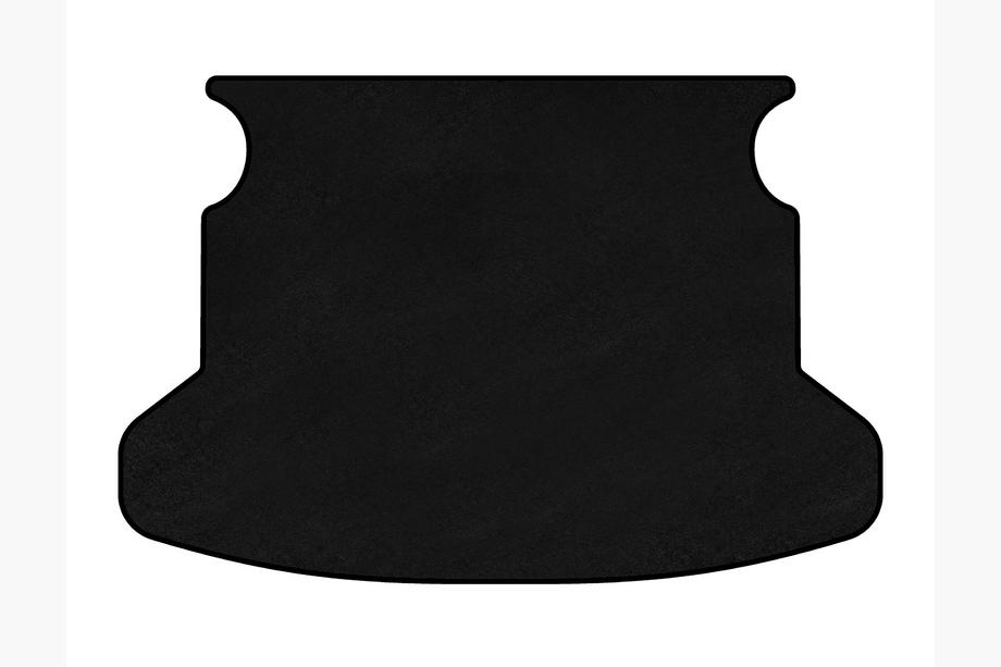 Toyota Corolla 2002-2007 Alfombrilla de maletero textil Premium (SD, Negro) Foto 1