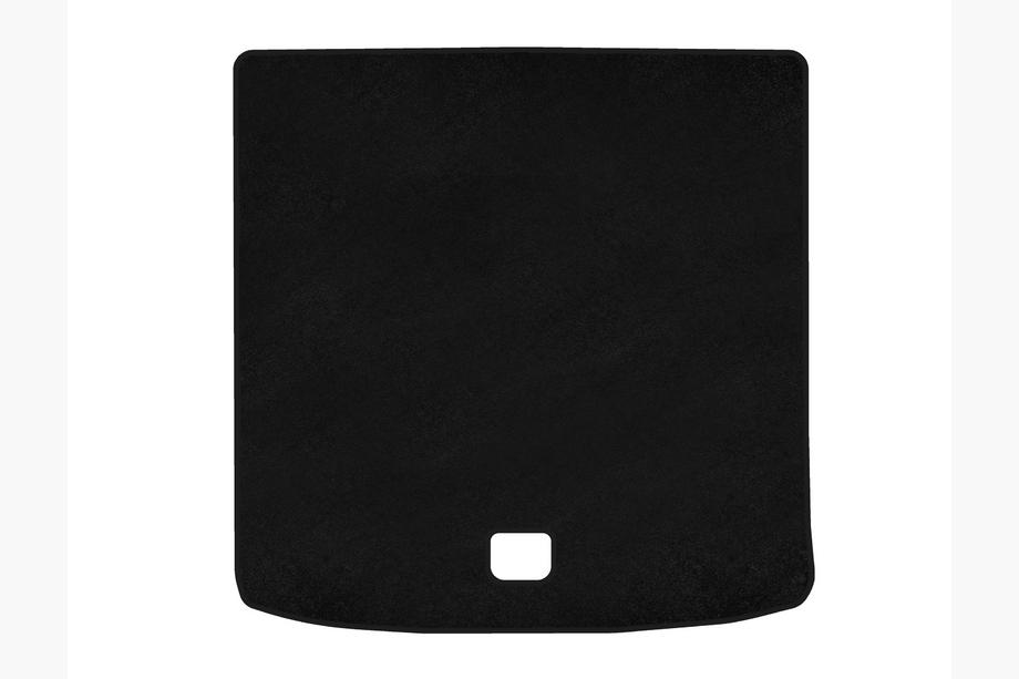 Audi A4 B7 2004-2008 Alfombrilla textil de maletero Premium V-2 (Avant, Negro) Image