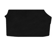 Audi 100 C3 1988-1991 Alfombrilla de maletero textil Premium (1982-1988, Sedan, Negro) foto 1