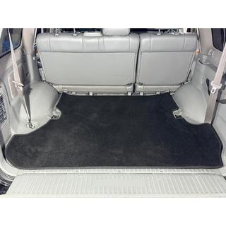 Alfombrilla de maletero textil Premium 2 uds Negra (7 plazas) Toyota Land Cruiser 100 1998-2007 foto 2