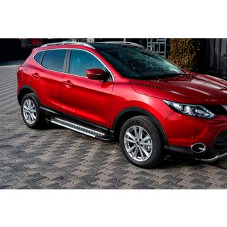 Estribos Laterales Tipo X5 (2 uds., Aluminio) Nissan Qashqai 2014-2021 foto 1