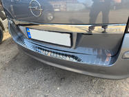Opel Astra H 2004-2013 Protector de Parachoques Trasero OmsaLine Brillo (SW, Acero Inoxidable) foto 5