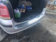 Opel Astra H 2004-2013 Protector de Parachoques Trasero OmsaLine Brillo (SW, Acero Inoxidable) foto 6