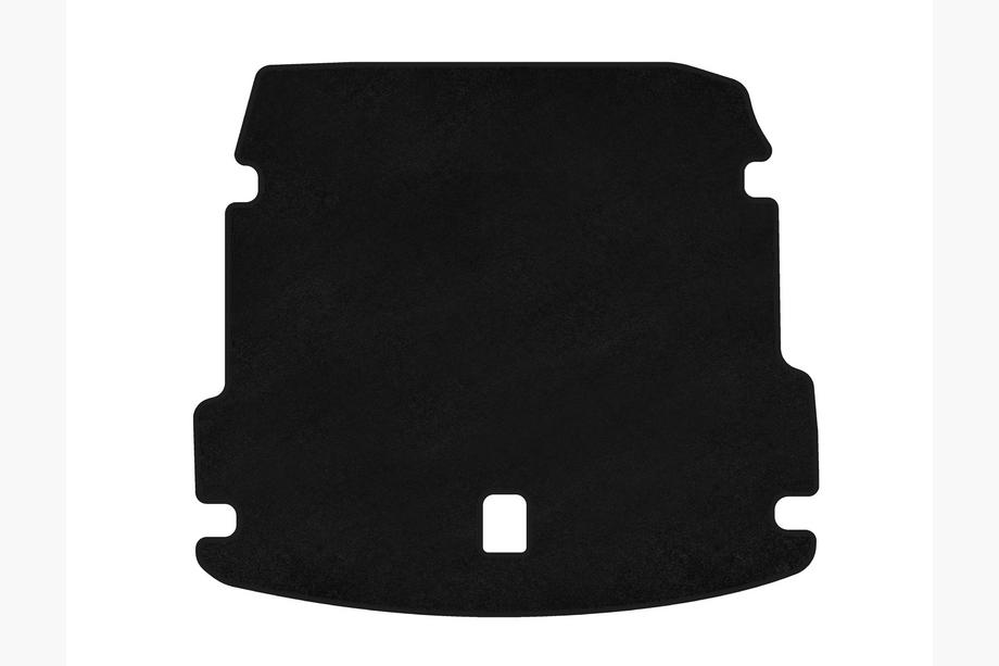 Audi A8 2010-2018 Alfombrilla de maletero textil Classic (Long, Negro) Image