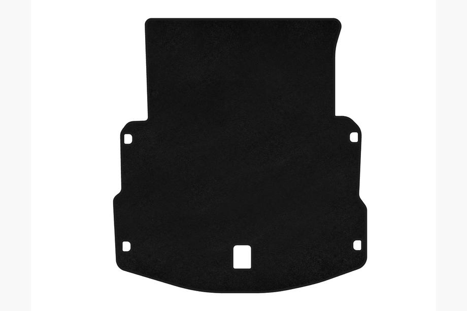 Audi A8 2018- Alfombrilla de maletero textil Classic (Long, Negro) Image