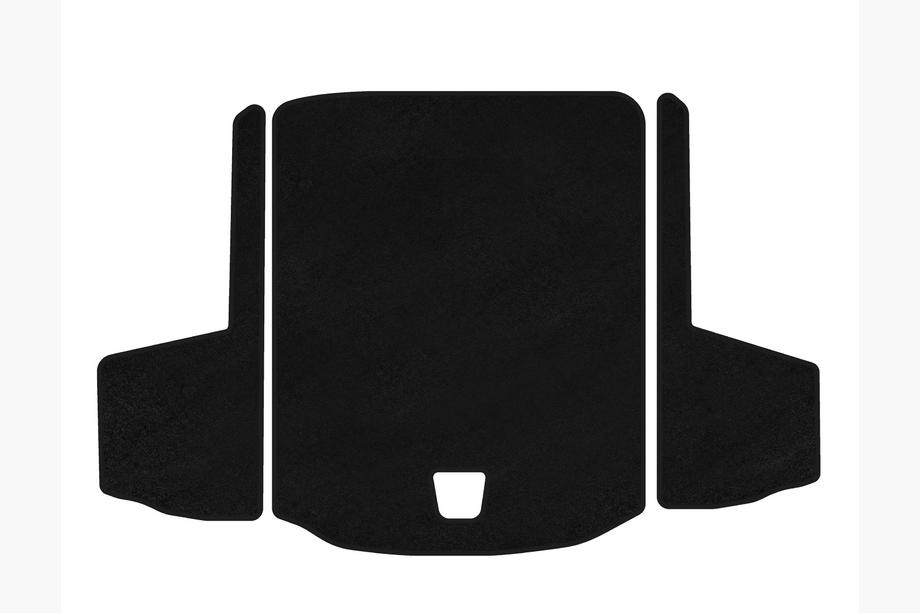 Cadillac ATS 2012-2019 Alfombrilla de maletero textil Classic (SD, Negro) Image