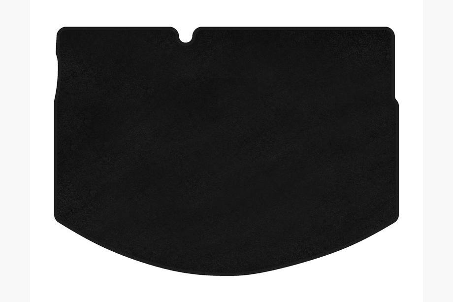 Citroen C-3 2009–2016 Alfombrilla de maletero textil Classic (HB, Negro) Image