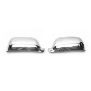 Cubiertas de Espejos 2003-2007 (2 uds, Acero Inoxidable) Volkswagen Touareg 2002–2010 foto 4