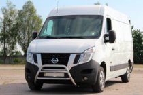 Opel Movano 2010-2021 Defensa Delantera WT018 (Acero Inoxidable) foto 3