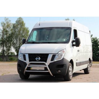 Defensa Delantera WT018 (Acero Inoxidable) Opel Movano 2010-2021 foto 3