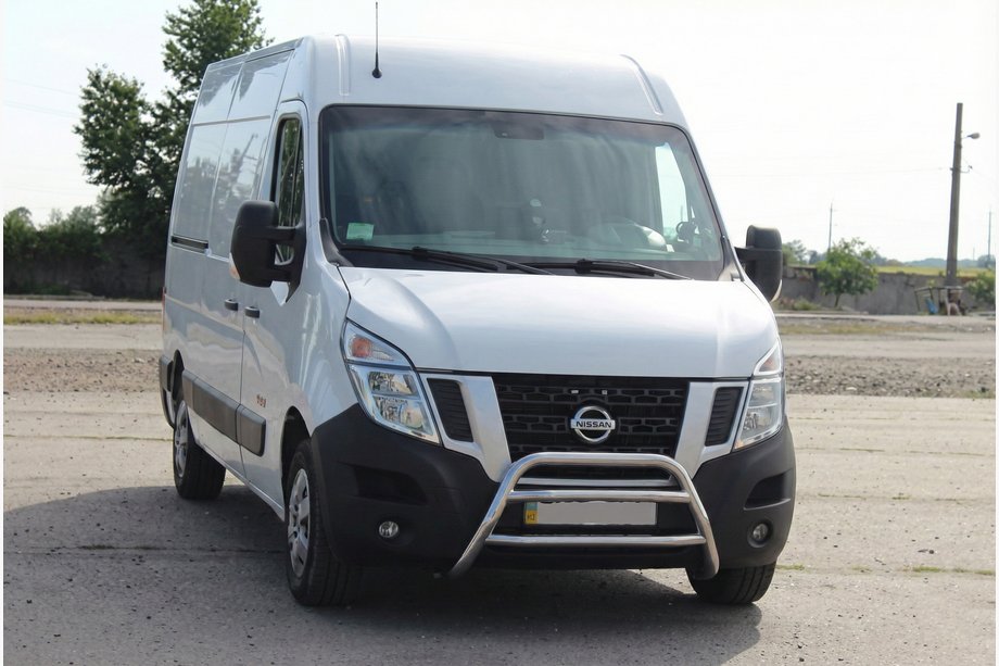 Opel Movano 2010-2021 Defensa Delantera WT018 (Acero Inoxidable) Image