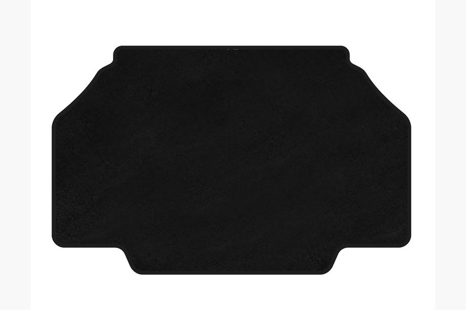 Mercedes SL R231 2012-2020 Alfombrilla de maletero textil Classic (2016-2020, Cabrio, Negro) Foto 1