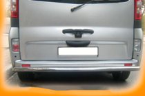 Renault Trafic 2001–2015 Protector Trasero AK002 (Acero Inoxidable) foto 4