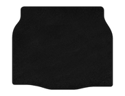 Nissan Tiida 2011-2014 Alfombrilla de maletero textil Classic (HB, Negro) foto 1