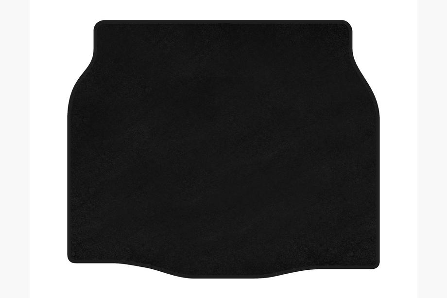 Nissan Tiida 2011-2014 Alfombrilla de maletero textil Classic (HB, Negro) Image