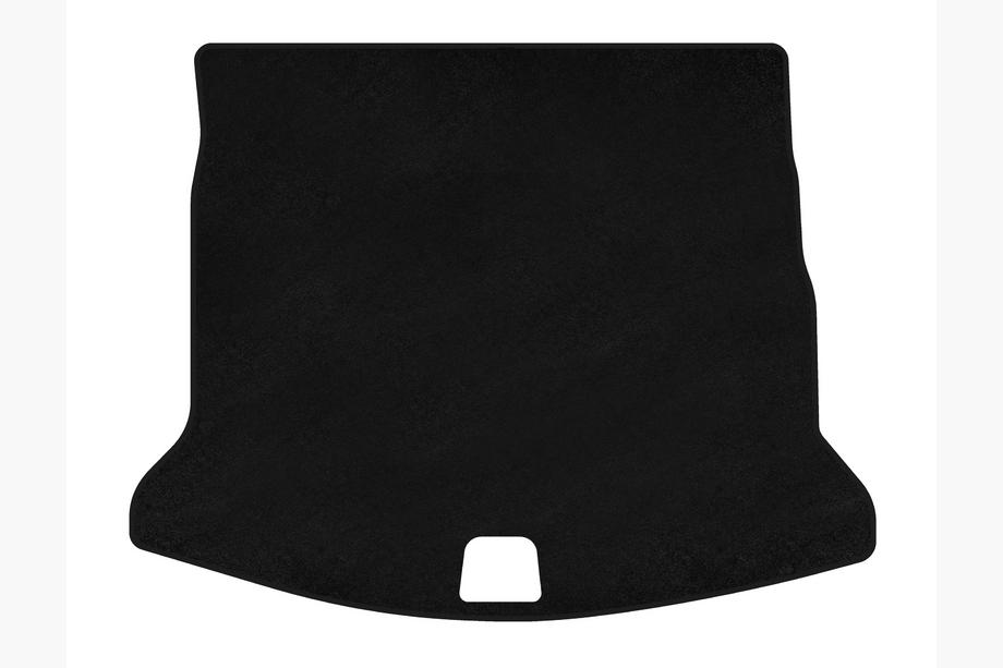 Renault Espace 2014- Alfombrilla de maletero textil Classic (5 plazas, Negro) Image