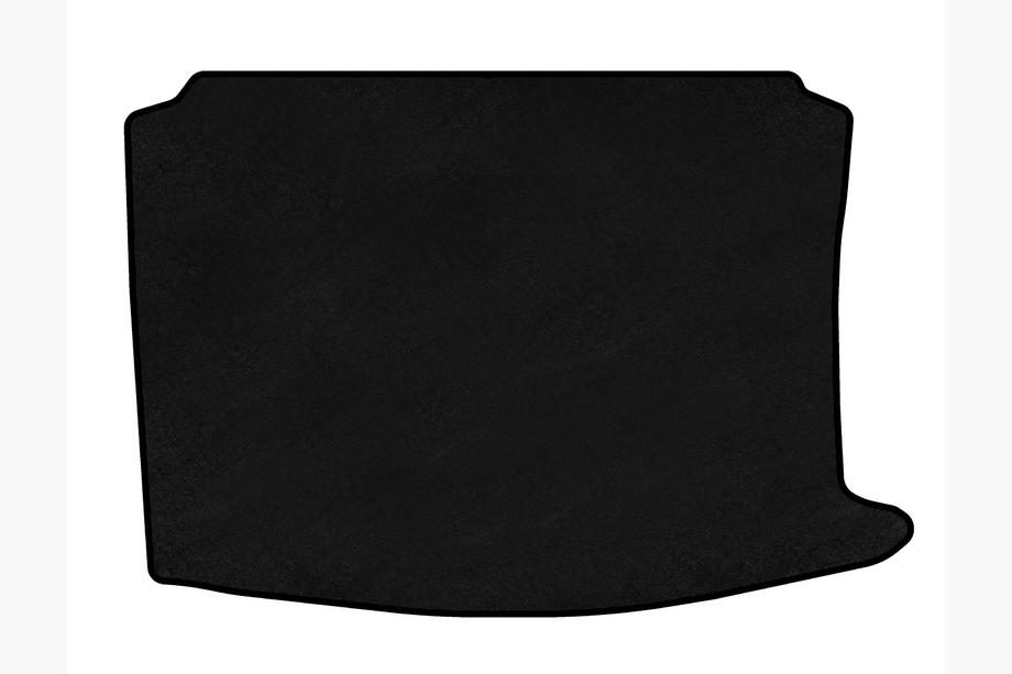 Seat Leon 1999-2005 Alfombrilla de maletero textil Classic (HB, 5 puertas, Negro) Image