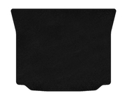 Skoda Roomster 2006-2015 Alfombrilla de maletero textil Classic (Negro) foto 1