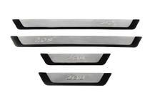 Peugeot 208 2012-2019 Protector de umbral Omsa (4 uds, acero inoxidable) foto 2